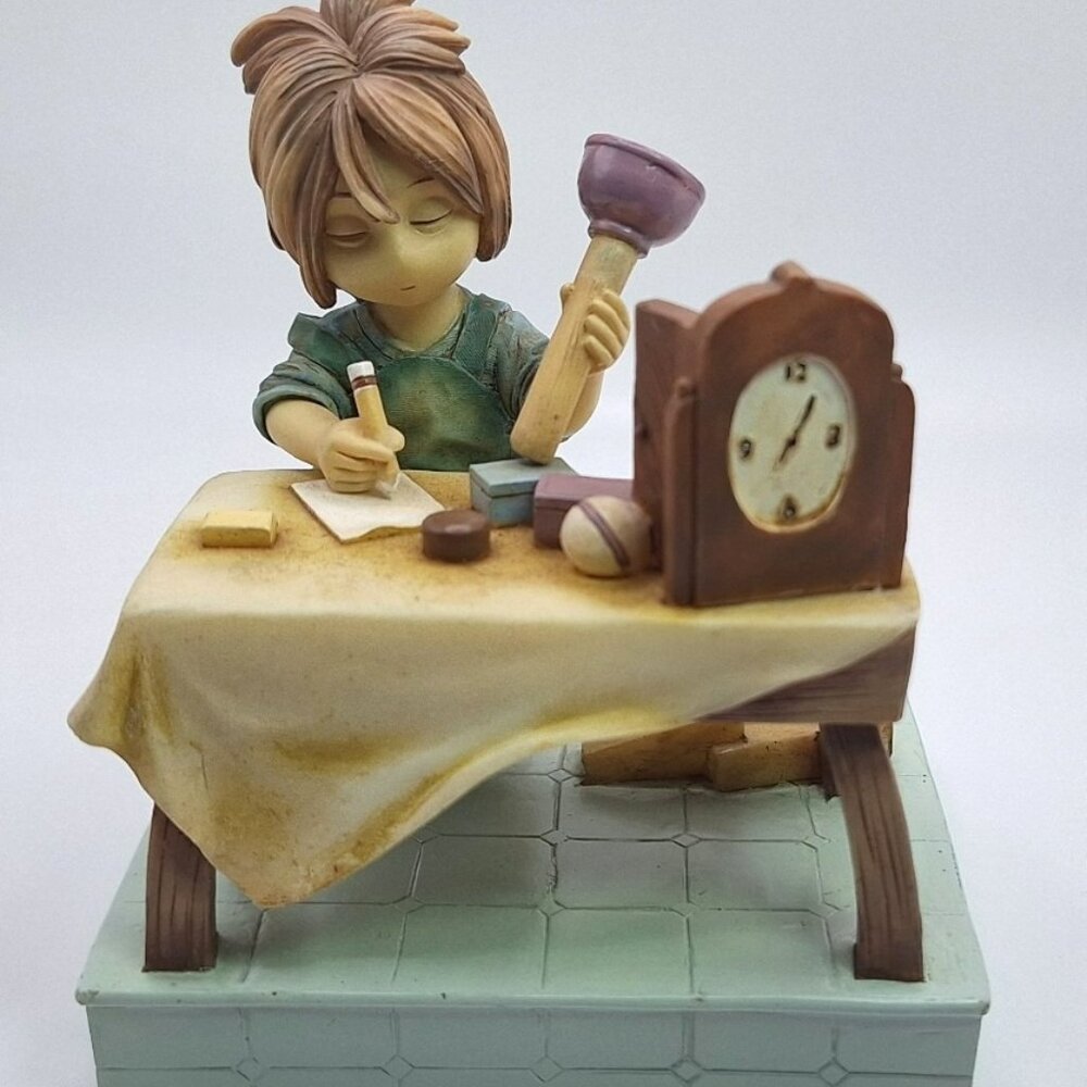Demdaco Life Lessons Mr. Fix It Anime Figurine